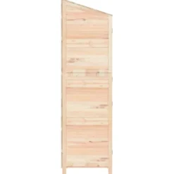 Skure, Garager & Carports^The Living Store haveskur 102x52x174,5 cm massivt grantræ - Skure & Redskabsskure