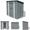 Best The Living Store haveskur metal grå - Skure & Redskabsskure Skure, Garager & Carports