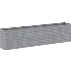 Discount The Living Store højbed 291x50x69 cm cortenstål - Plantekrukker Krukker & Plantebeholdere
