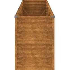 Discount The Living Store højbed 291x50x69 cm cortenstål - Plantekrukker Krukker & Plantebeholdere