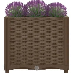 Krukker & Plantebeholdere^The Living Store højbed 40x40x38 cm polypropylen - Plantekrukker