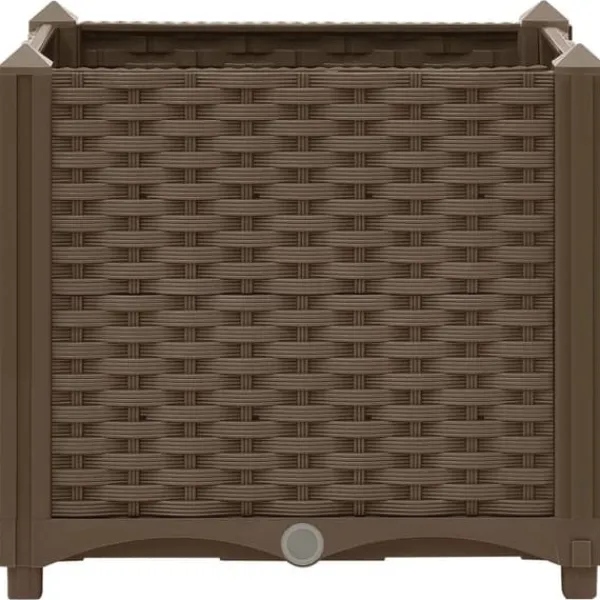 Krukker & Plantebeholdere^The Living Store højbed 40x40x38 cm polypropylen - Plantekrukker