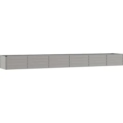Krukker & Plantebeholdere^The Living Store højbed 480x80x45 cm cortenstål rustfarvet - Plantekrukker