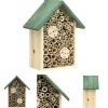 New The Living Store insekthotel 2 stk. 23x14x29 cm fyrretræ - Huse til sommerfugle Til Fugle & Småvildt