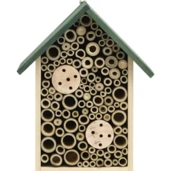 New The Living Store insekthotel 2 stk. 23x14x29 cm fyrretræ - Huse til sommerfugle Til Fugle & Småvildt