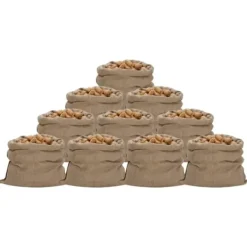Hot The Living Store jutesække 10 stk. 100x110 cm 100 % jute 340 g/m2 - Kufferter & tasker Havekurve