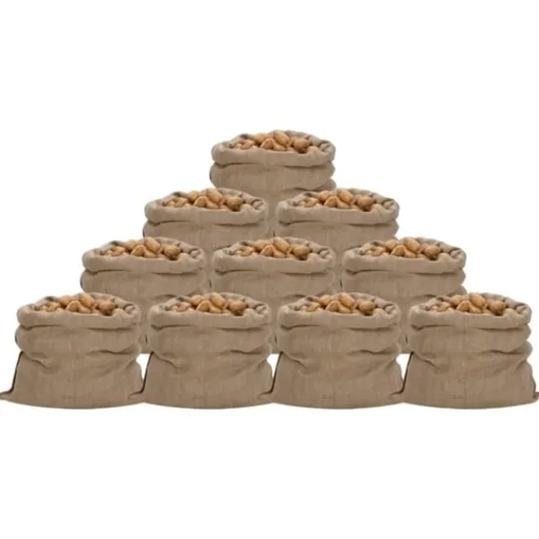 Hot The Living Store jutesække 10 stk. 100x110 cm 100 % jute 340 g/m2 - Kufferter & tasker Havekurve