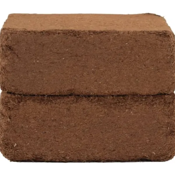 Online The Living Store kokosblokke 2 stk. 5 kg pr. stk. 10 kg i alt - Sand og jord Jord & Sand