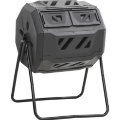 Hot The Living Store kompostbeholder til have 73x64x95 cm 160 l sort - Kompostbeholdere Kompostering