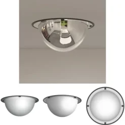 Sikkerhedsspejle^The Living Store kuppelformet trafikspejl Ø30 cm akryl - Vej- og trafikskilte