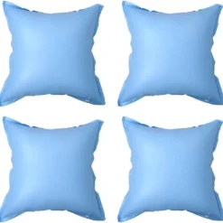 Clearance The Living Store oppustelige vinterpuder til fritstående poolovertræk 4 stk. PVC - Tilbehør til poolcovere Pool- & Spatilbehør