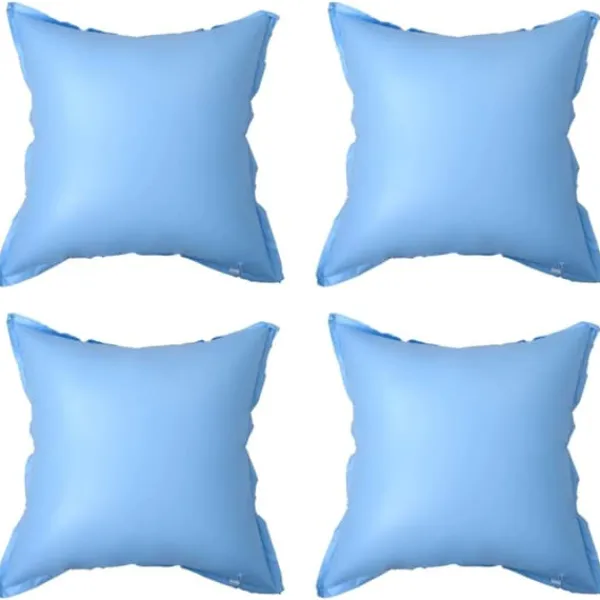 Clearance The Living Store oppustelige vinterpuder til fritstående poolovertræk 4 stk. PVC - Tilbehør til poolcovere Pool- & Spatilbehør