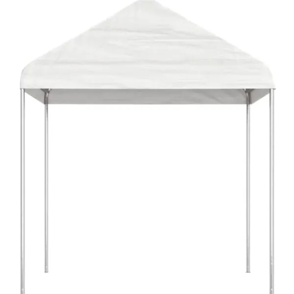 The Living Store pavillon med tag 13,38x2,28x2,69 m polyethylen hvid - Festtelte & havepavilloner Telte & Lysthuse