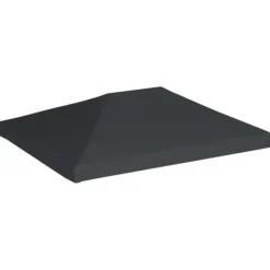 Hot The Living Store pavillontopdække 310 g/m² 4 x 3 m grå - Festtelte & havepavilloner – tage Telte & Lysthuse