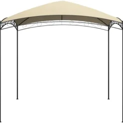 New The Living Store pavillon 3x3x2,65 m 180 g/m² cremefarvet - Festtelte & havepavilloner Telte & Lysthuse