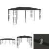 Best The Living Store pavillon 3x6 m antracitgrå - Festtelte & havepavilloner Telte & Lysthuse