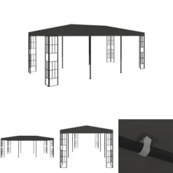 Best The Living Store pavillon 3x6 m antracitgrå - Festtelte & havepavilloner Telte & Lysthuse