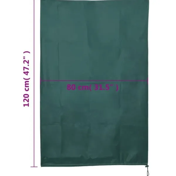 Haveduge^The Living Store plantebeskyttelse med snore 8 stk. 70 g/m² 0,8x1,2 m - Havearbejde – tilbehør