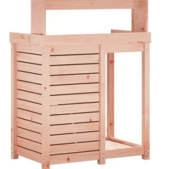 Plantningsbænke^The Living Store plantebord med hylder 82,5x50x109,5 cm massivt douglasgran - Planteborde