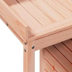 Plantningsbænke^The Living Store plantebord med hylder 82,5x50x109,5 cm massivt douglasgran - Planteborde