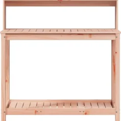 Hot The Living Store plantebord med hylder 108x50x109,5 cm massivt douglasgran - Planteborde Plantningsbænke