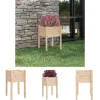 Best The Living Store plantekasse 50x50x70 cm massivt fyrretræ - Plantekrukker Krukker & Plantebeholdere