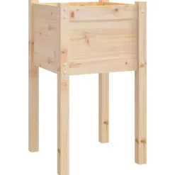 Best The Living Store plantekasse 50x50x70 cm massivt fyrretræ - Plantekrukker Krukker & Plantebeholdere