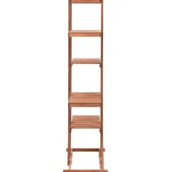 Plantestativer^The Living Store plantestativ 86x36x139 cm cedertræ - Planteborde