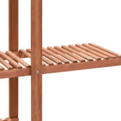 Plantestativer^The Living Store plantestativ 86x36x139 cm cedertræ - Planteborde