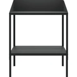 Plantestativer^The Living Store plantestativ 75,5x54,5x100 cm galvaniseret stål antracitgrå - Planteborde
