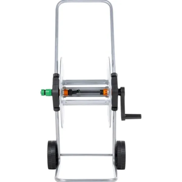 Hot The Living Store slangetromle til 50 m 1/2" eller 35 m 3/4" slange stål - Opbevaring af haveslanger Vanding