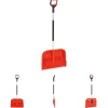 The Living Store sneskovl 136 cm aluminium rød - Sneskovle Snerydning