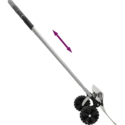 Online The Living Store sneskovl med udvideligt håndtag 61 cm stålblad sølvfarvet - Sneskovle Snerydning