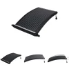 Pool- & Spatilbehør^The Living Store solvarmer til pool 110x65 cm buet - Pool – opvarmning