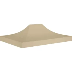 Telte & Lysthuse^The Living Store tag til festtelt 4x3 m 270 g/m² beige - Festtelte & havepavilloner – tage
