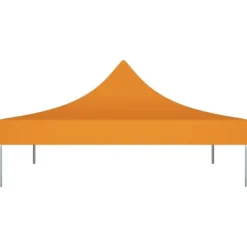 Discount The Living Store tag til festtelt 3x3 m 270 g/m² orange - Festtelte & havepavilloner – tage Telte & Lysthuse