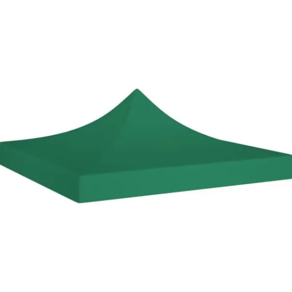 The Living Store tag til festtelt 3x3 m 270 g/m² grøn - Festtelte & havepavilloner – tage Telte & Lysthuse