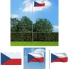 Flag & Vindposer^The Living Store tjekkisk flag 90x150 cm - Flag & vimpler