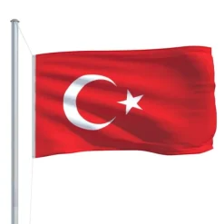 Online The Living Store Tyrkiets flag 90x150 cm - Flag & vimpler Flag & Vindposer