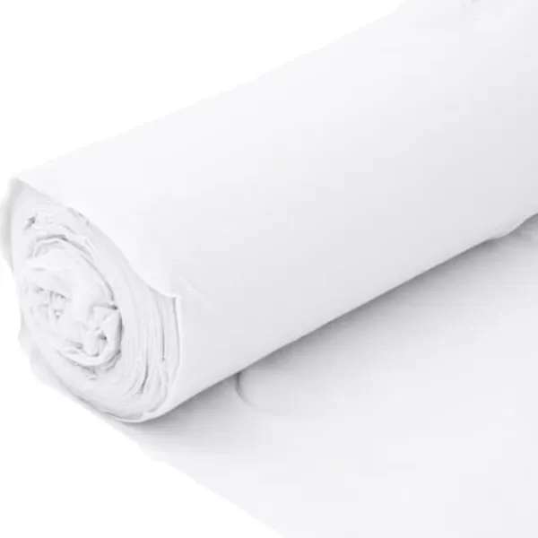 Clearance The Living Store ukrudtsdug 1x50 m polyesterfibre hvid - Ukrudtsduge Haveduge
