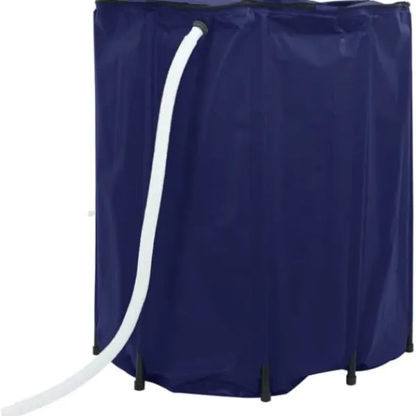 Regntønder^The Living Store vandtank med hane sammenfoldelig 1250 l PVC - Vandingsartikler