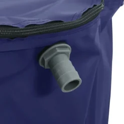 Regntønder^The Living Store vandtank med hane sammenfoldelig 1250 l PVC - Vandingsartikler