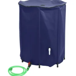 Clearance The Living Store vandtank med hane sammenfoldelig 750 l PVC - Vandingsartikler Vanding