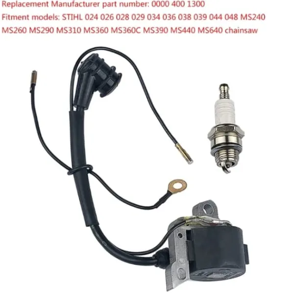 Hot Tændspole til Stihl MS AV028 024 026 240 260 029 034 038 039 044 Havemaskiner