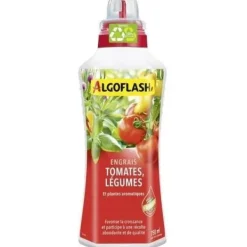 Tomat- og grøntsagsgødning - ALGOFLASH NATURASOL - 750 ml Gødningsmidler