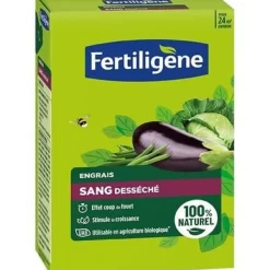 Sale Torkat blod UAB FERTILIGENE - FSAN12 - 1,2 kg - Boost effekt - Idealisk för blommor och grönsaksträdgårdar Gødningsmidler
