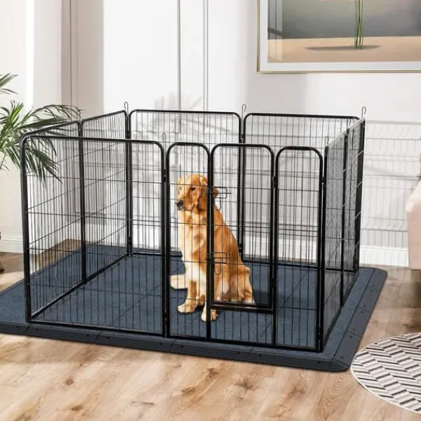 Discount Tæppe Gulvfliser 12 "til terrassegulv, DIY modulære forbindelsesfliser, nem og hurtig installation, Fliser til terrasse ved poolen, balkon, have, Havedekorationer