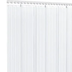 Transparent köldridå i PVC – Isolerande och ljuddämpande | Storlek: 200x1,6 mm | Längd: 25 m Insektmiddel & Dyreafvisende Middel