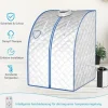 Discount Transportabel Dampsauna, 78x87x100 cm, Sølv Sauna