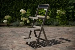 Best Træblomsterreol /100x52x52 cm/ Finish Grå Plantestativer